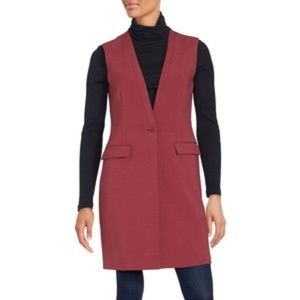 BCBGMaxazria Ean Merlot Vest